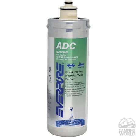 Commercial Water Distributing EVERPURE-EV9592-06 ADC Replacement Filter Cartridge